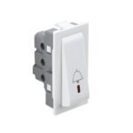 Goldmedal Curve Bell Push Switch with Indicator 10A