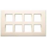 Goldmedal Bella Cover Plates 16M- White Jazz