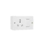6A/16A, Combined Unit Box with Box 2 Fixing Holes