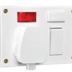 6A/16A, Capton 5-In-1 With Box & 16A Plug, 4 Fixing Holes