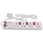 6A, 4 Universal Socket, 4 Switch, 4m