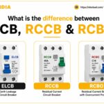 Difference between ELCB, RCCB & RCBO