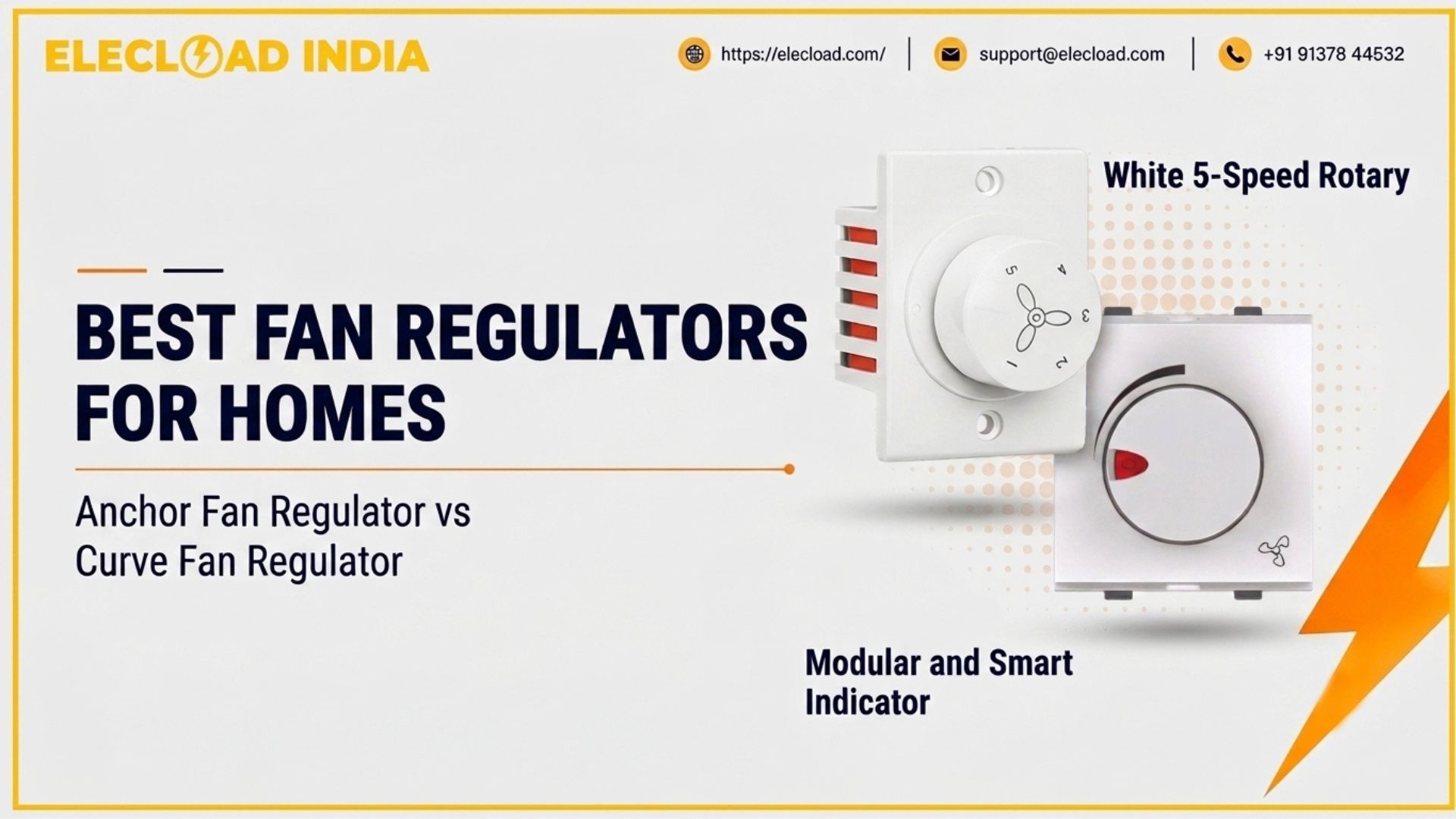 Anchor Fan Regulator vs Curve Fan Regulator