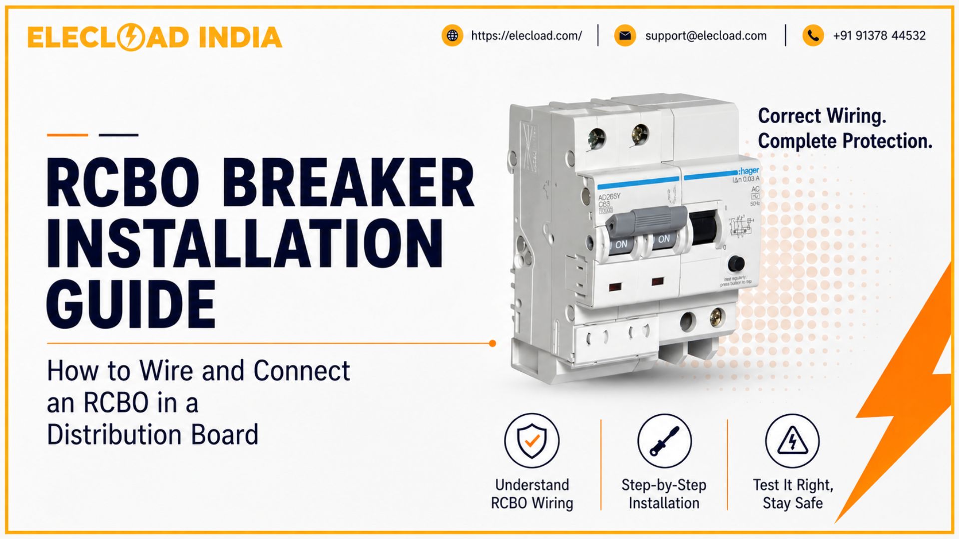RCBO Breaker